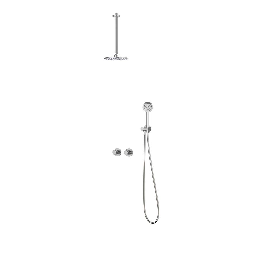 Afbouwdeel regendouche IVY combiset Nexus 3 inbouwthermostaat chroom CSN3EXCRCDCC excl. inbouwbox
