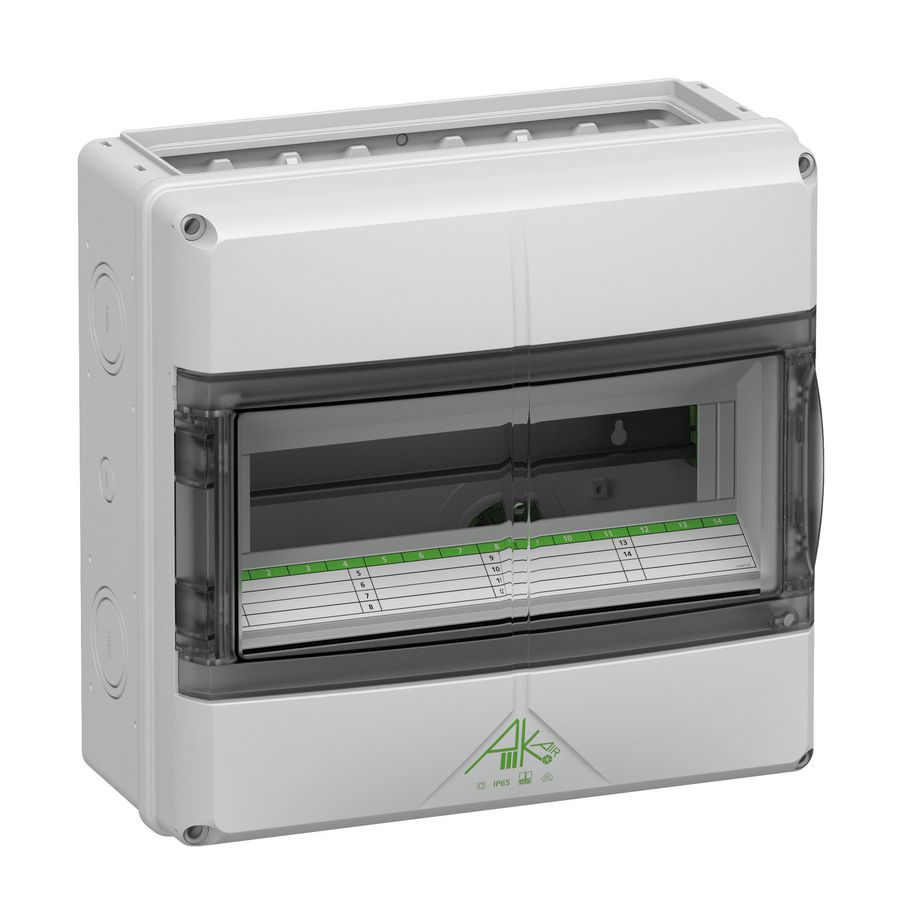 Groepenkast leeg  modulaire verdeler AK-F 14 UL