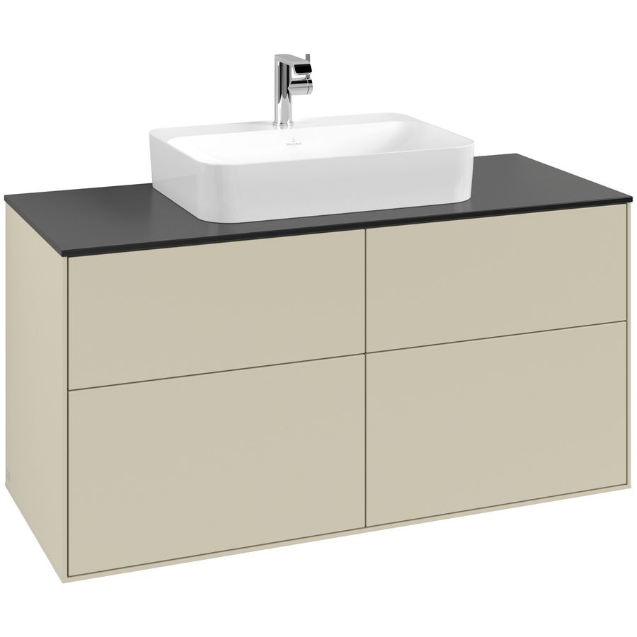 Wastafelonderkast Finion 1200x603x501mm S.Grey Matt Lacquer G38200HJ