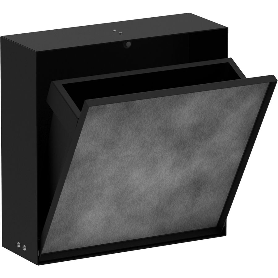 Wandbox XtraStoris afvalemmer met 300/300/100 mat zwart