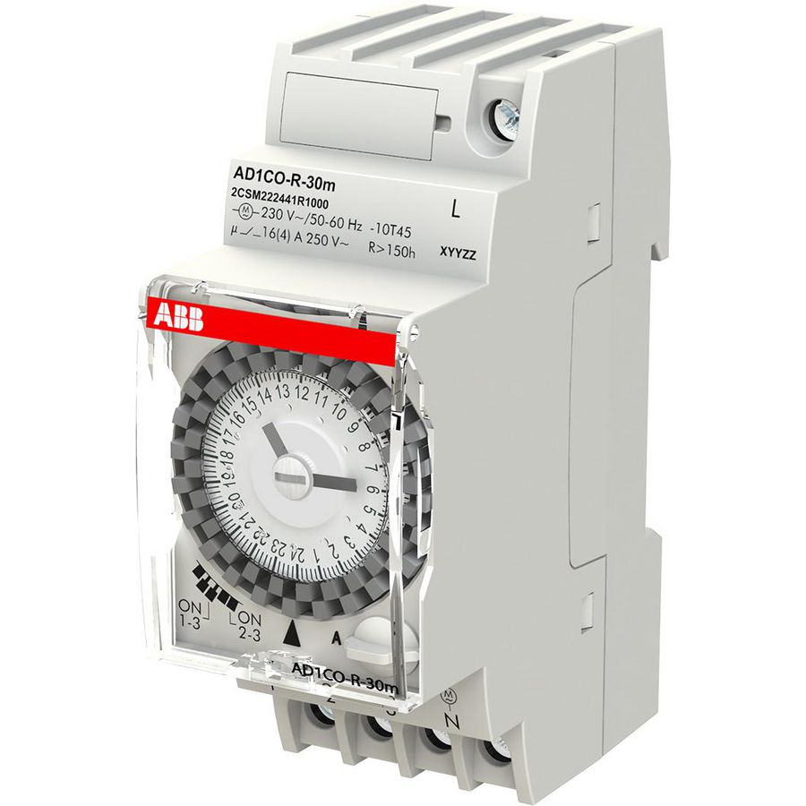 Analoge Timer wekelijks 1 kanaal 1 w met gangreserve