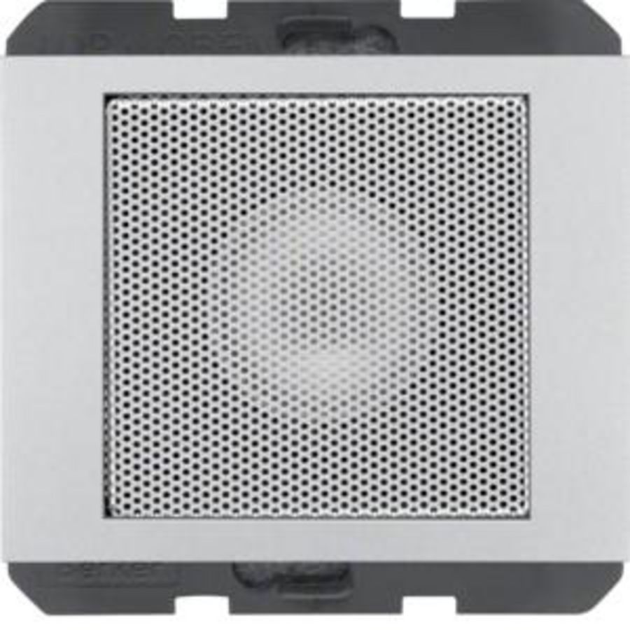 Luidspreker berker K.5 aluminium gelakt