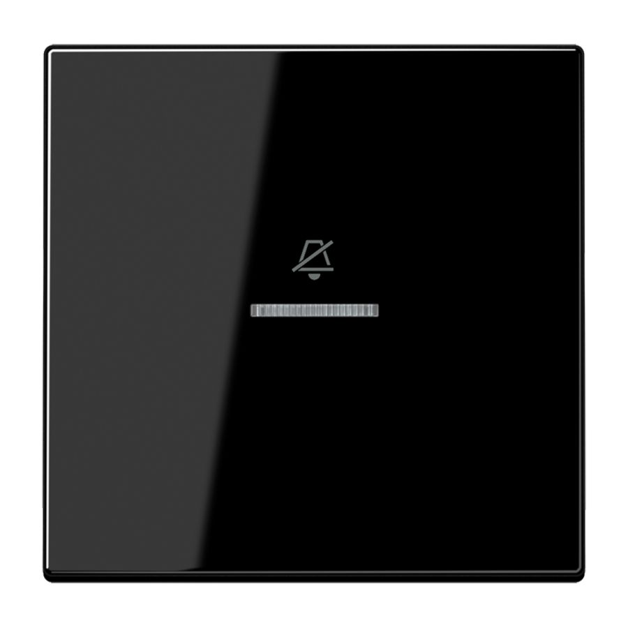 Hotelschakelwip LS990 zwart binnenmont.