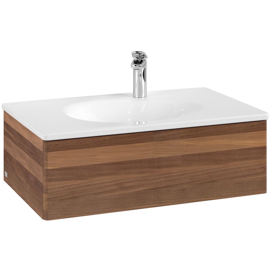 Wastafelonderkast Antao 788x256x496mm Warm Walnut K01000HM