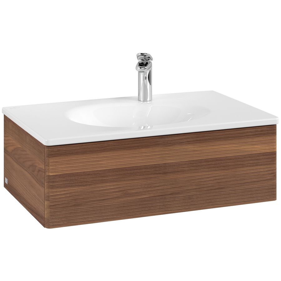 Wastafelonderkast Antao 788x256x496mm Warm Walnut K01100HM