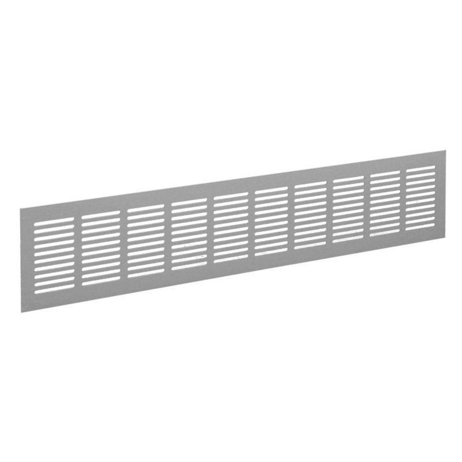 ALU plintrooster 1000x100mm F1 aluminium
