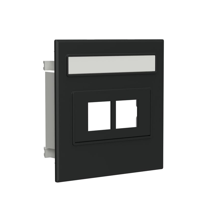 STAGO DATA DUBBEL VLAK EXCL ACTASSI RAL9017 VVE=10