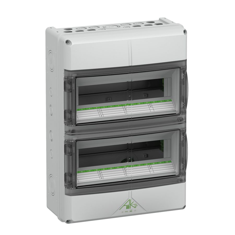 Groepenkast leeg  modulaire verdeler AK 28 UL