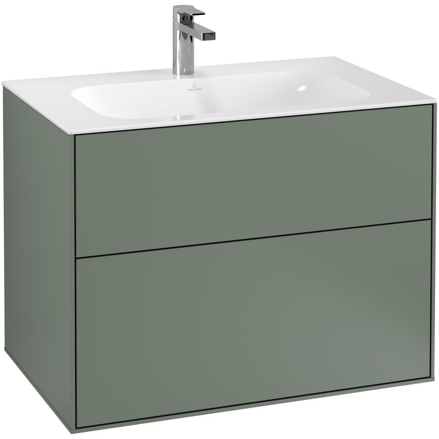 Wastafelonderkast Finion 796x591x498mm Olive Matt Lacquer F01000GM