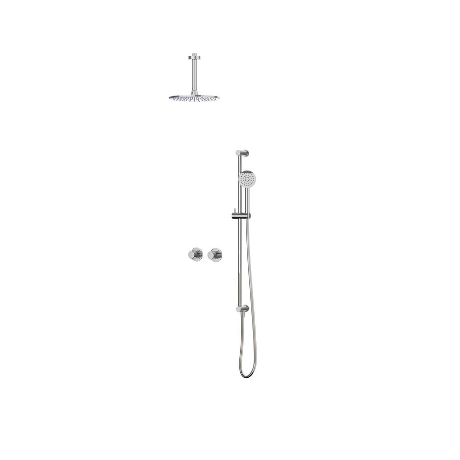 Afbouwdeel regendouche IVY combiset Nexus 3 inbouwthermostaat chroom CSN3EXCRCEBB excl. inbouwbox