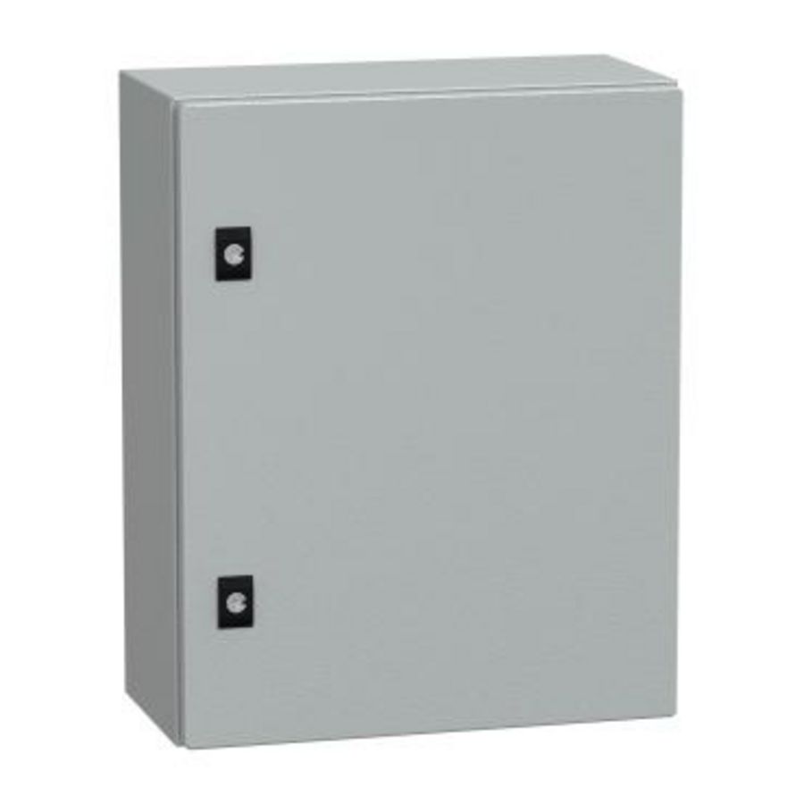 Deur 500x400x200mm IP66 / IK10 RAL7035 Spacial CRN