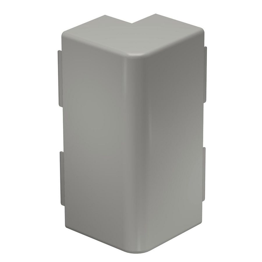 Buitenhoek 60x210mm polyvinylchlorid steengrijs VVE=2