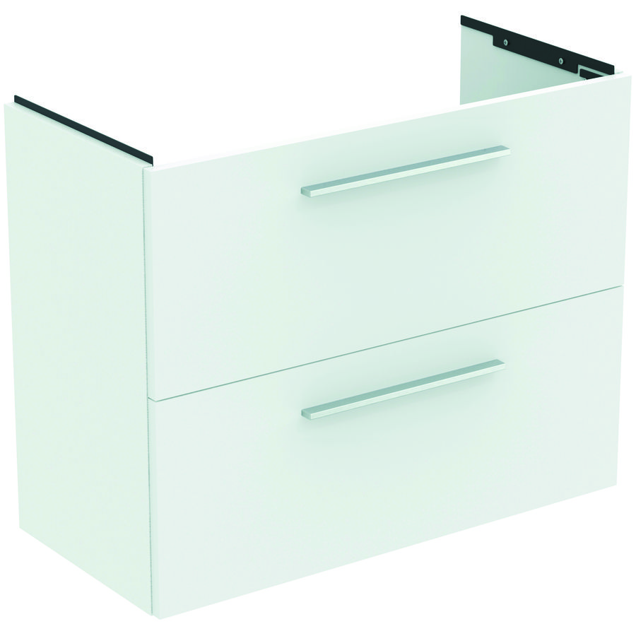 Wastafelmeubel I.LIFE-S 80cm 2x la mat wit