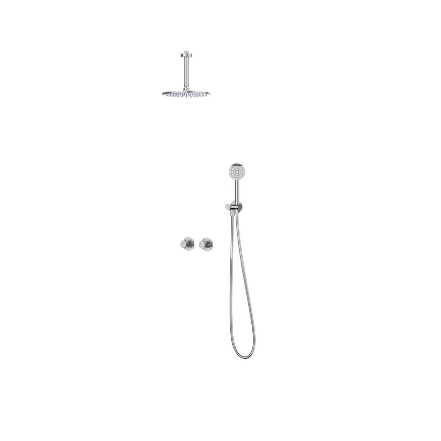 Afbouwdeel regendouche IVY combiset Nexus 3 inbouwthermostaat chroom CSN3EXCRCEBC excl. inbouwbox