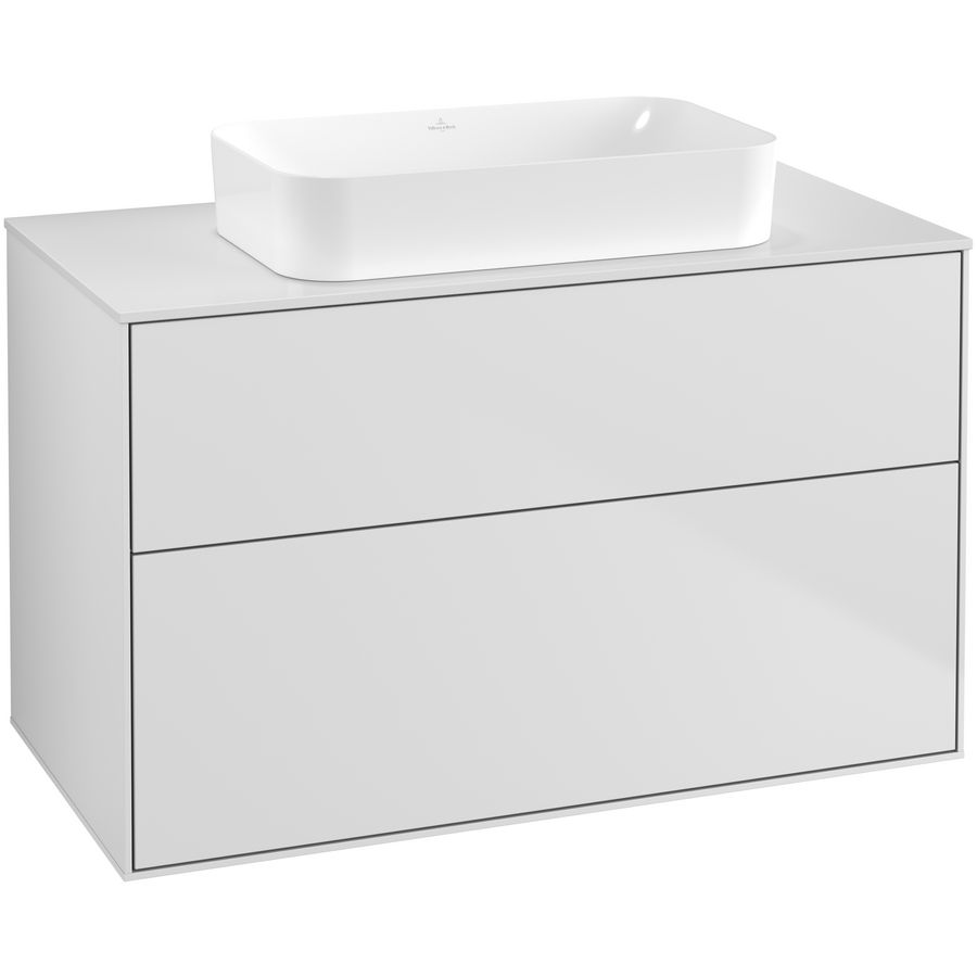 Wastafelonderkast Finion 1000x603x501mm White Matt Lacquer G64100MT