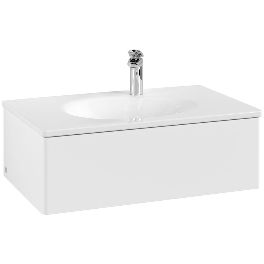 Wastafelonderkast Antao 788x256x496mm White Matt Lacquer L01000MT