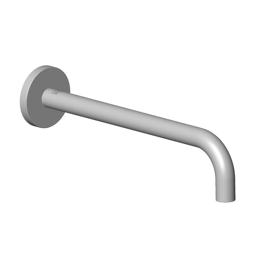 Uitloop wastafel wand 250mm 4,54 l/min.BG