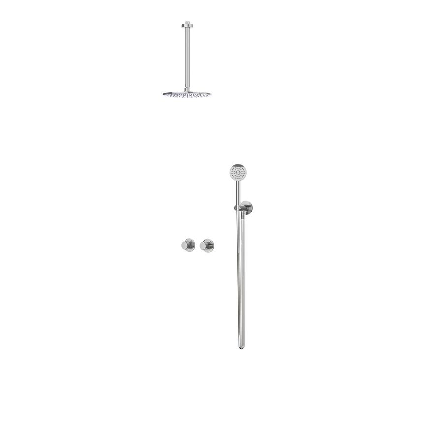 Afbouwdeel regendouche IVY combiset Nexus 3 inbouwthermostaat chroom CSN3EXCRCECA excl. inbouwbox