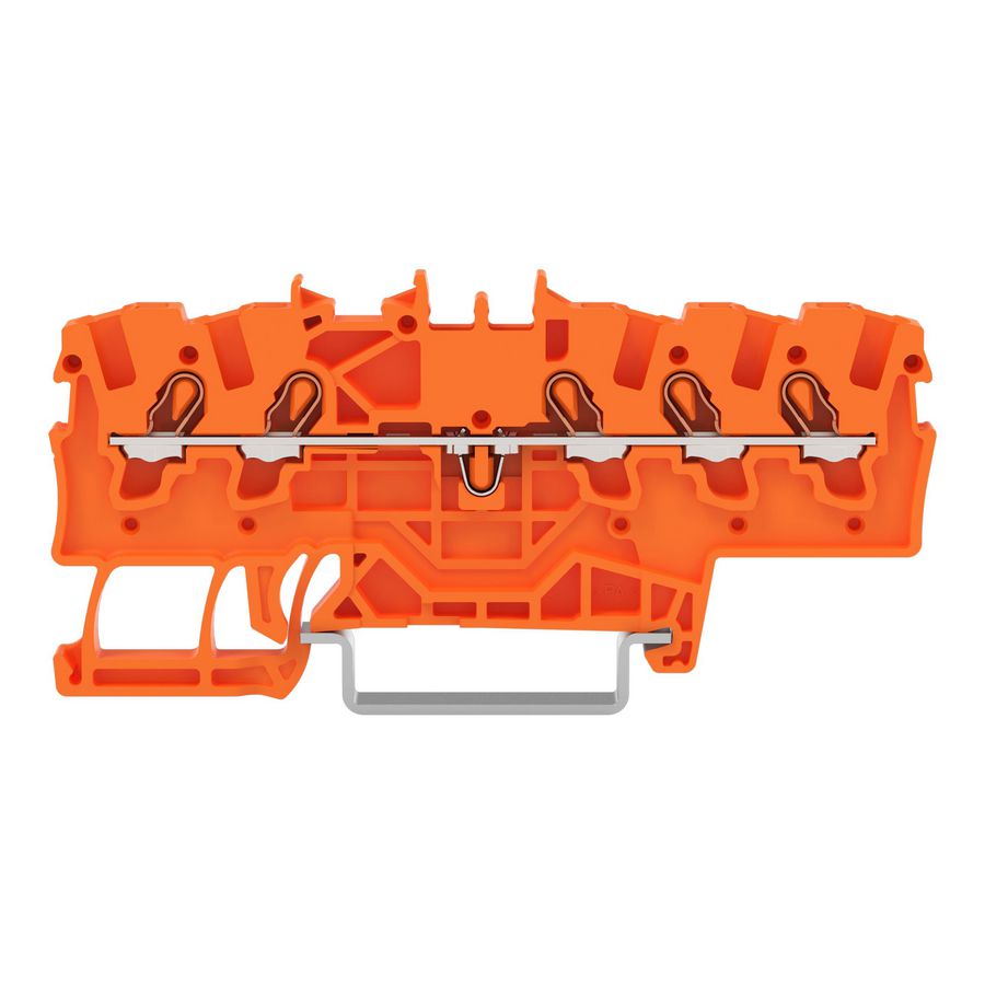 5-draads rijgklem 1,5mm² voor Ex e II oranje VVE=20