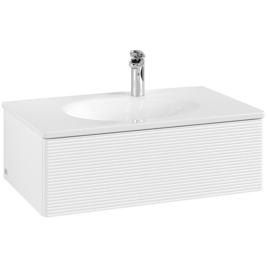 Wastafelonderkast Antao 788x256x496mm White Matt Lacquer L01100MT