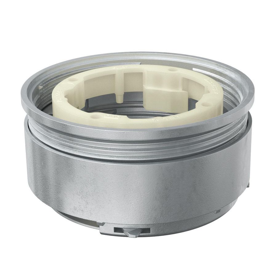 Kanaaluitgang voor bouwhoogte 32-45mm zink