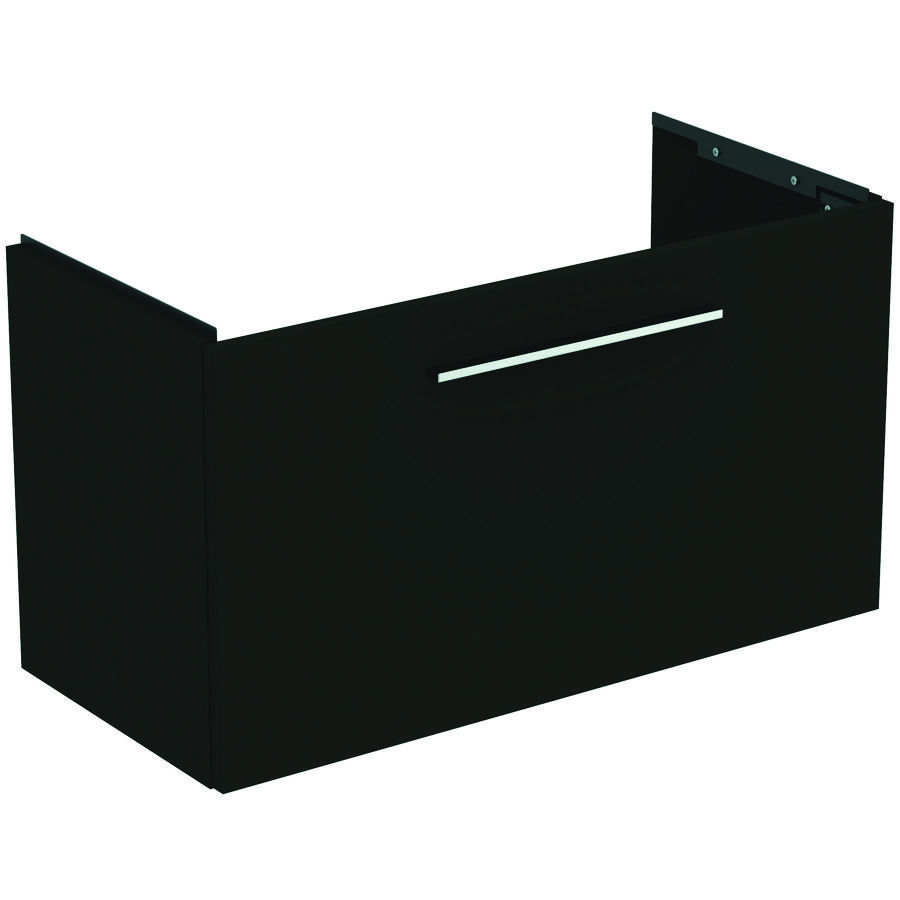 Wastafelmeubel I.LIFE-S 80cm 1x la mat carbon donkergrijs