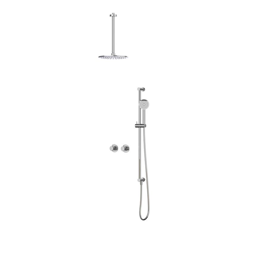 Afbouwdeel regendouche IVY combiset Nexus 3 inbouwthermostaat chroom CSN3EXCRCECB excl. inbouwbox