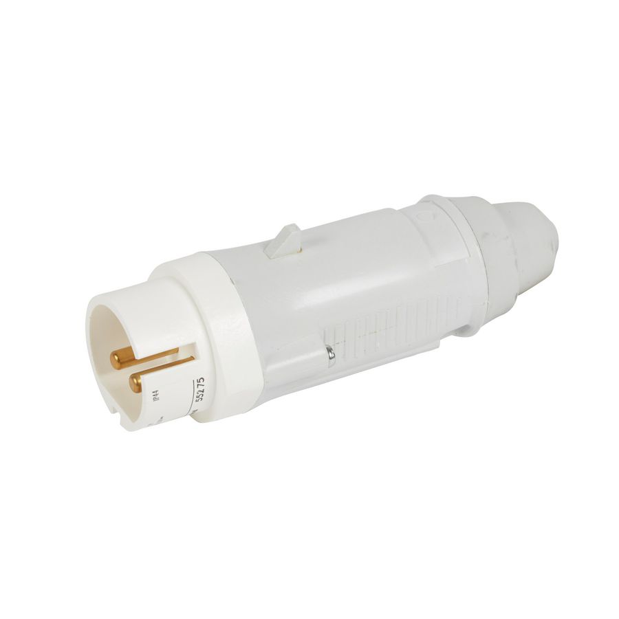 Stekker recht 24/42V 32A 2-polig IP44 P17 Tempra