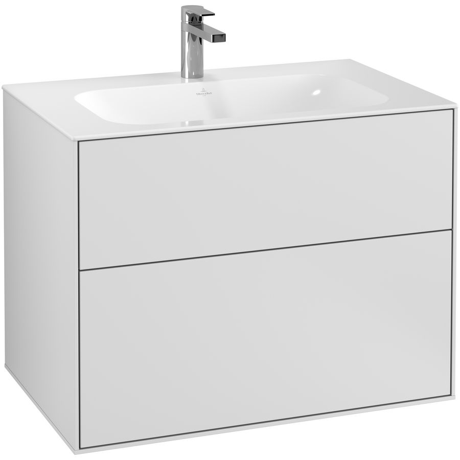 Wastafelonderkast Finion 796x591x498mm White Matt Lacquer F01000MT