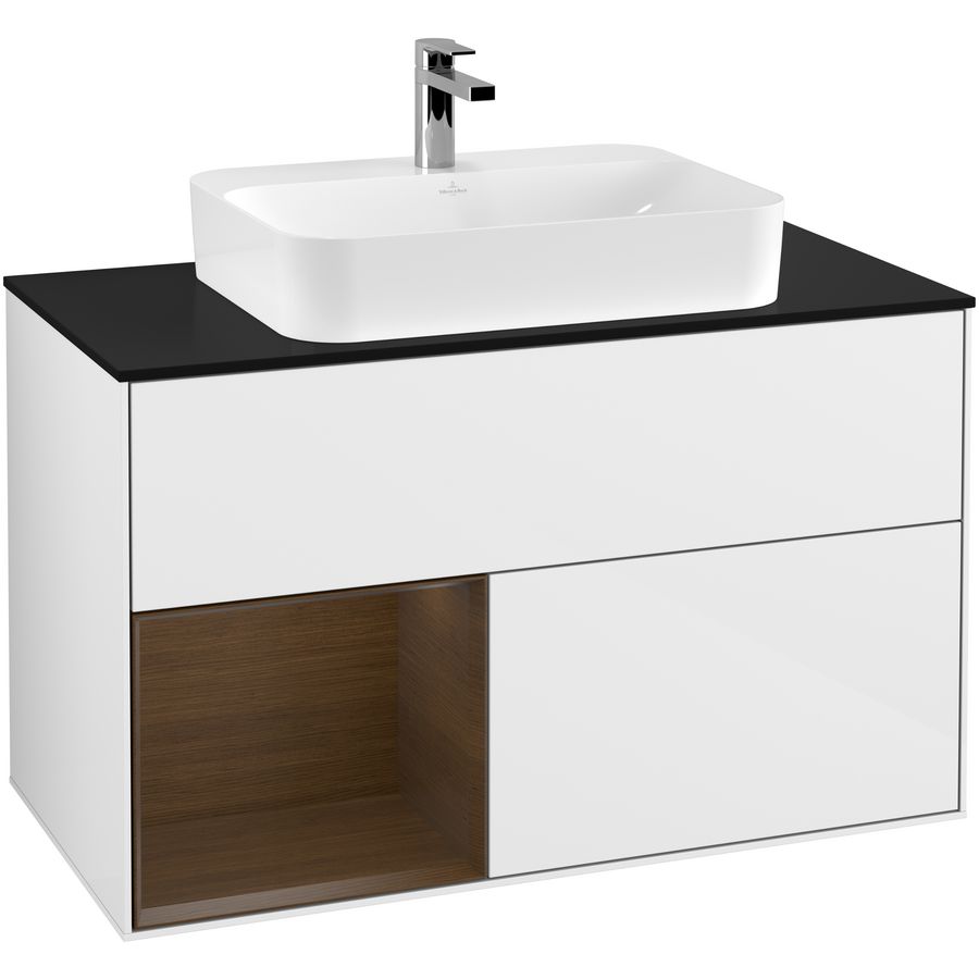Wastafelonderkast Finion 1000x603x501mm G.White.L G362GNGF