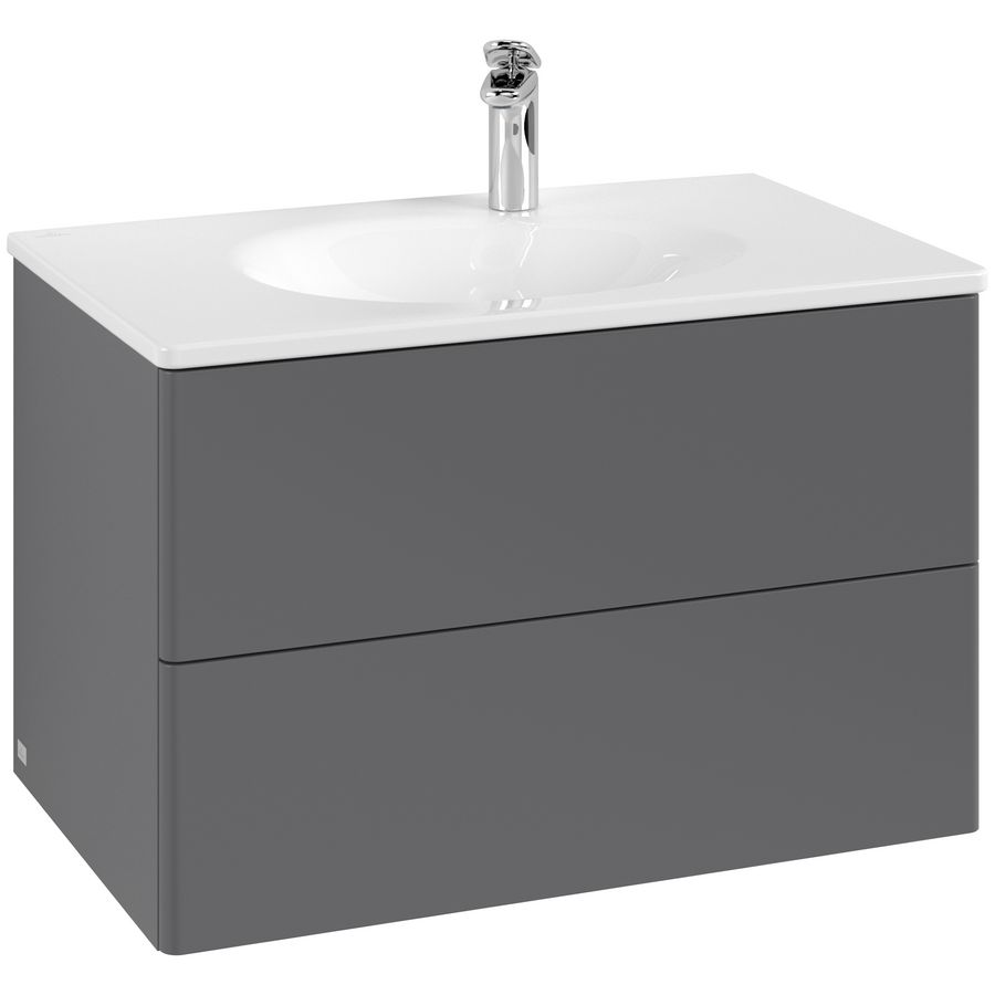 Wastafelonderkast Antao 788x504x496mm Antr. Matt Lacquer L04000GK