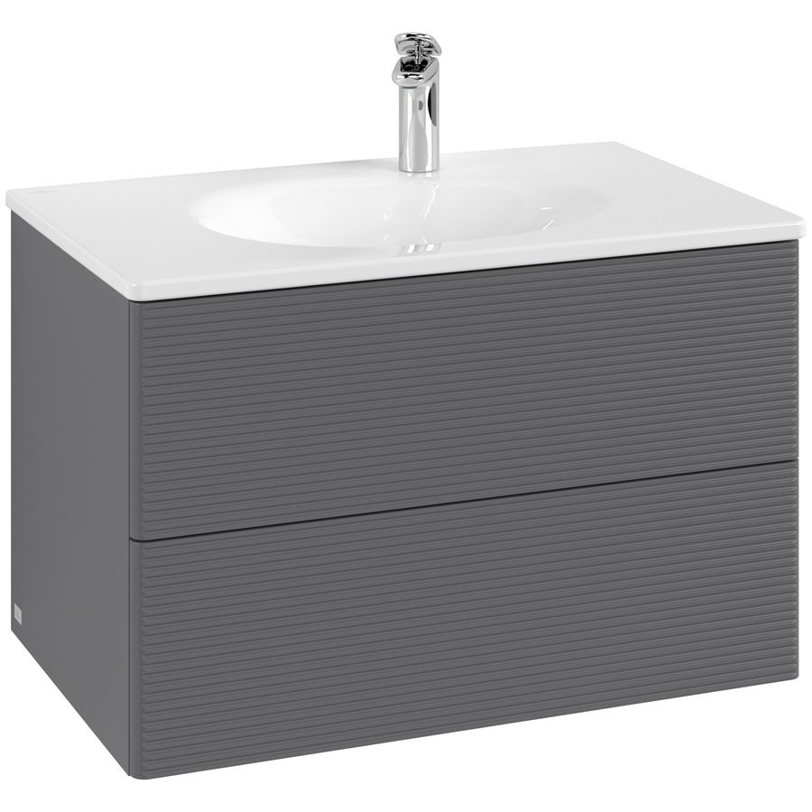 Wastafelonderkast Antao 788x504x496mm Antr. Matt Lacquer L04100GK