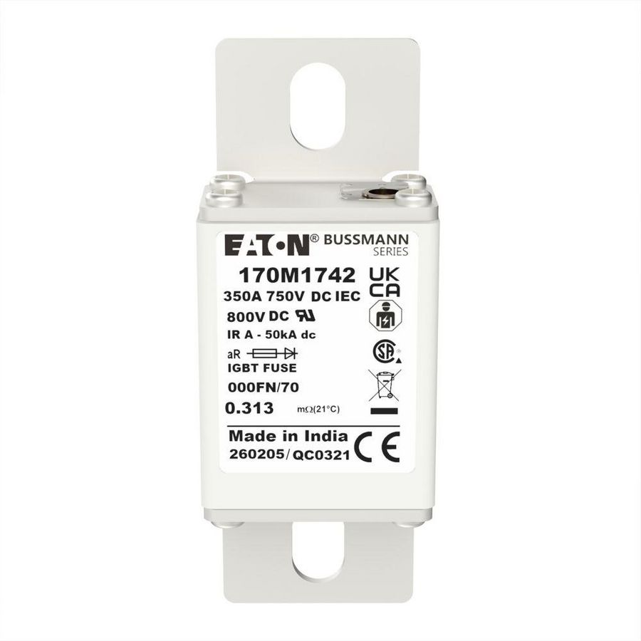 Zekeringelement FUSE 350A 690VAC/800VDC 000FN/70 AR CU VVE=5