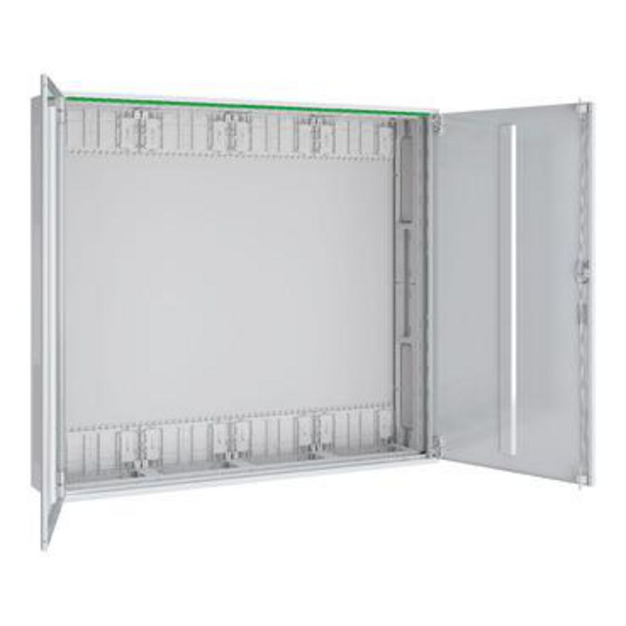 Metalen wandbehuizing B1050xH950xD210mm IP44 klasse II