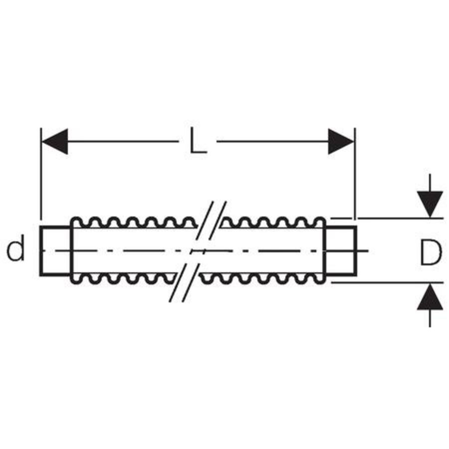 PluviaConnect aansluitslang 40mm