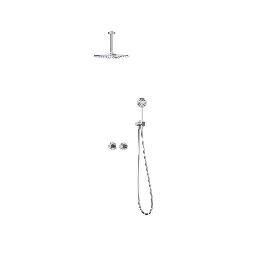 Afbouwdeel regendouche IVY combiset Nexus 3 inbouwthermostaat chroom CSN3EXCRCFBC excl. inbouwbox