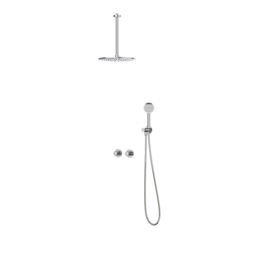 Afbouwdeel regendouche IVY combiset Nexus 3 inbouwthermostaat chroom CSN3EXCRCFCC excl. inbouwbox