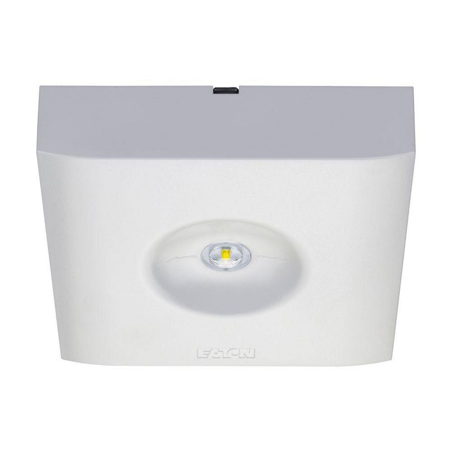 Noodverlichting opbouw vierkant centraal CG-S ruimteverlichting sym