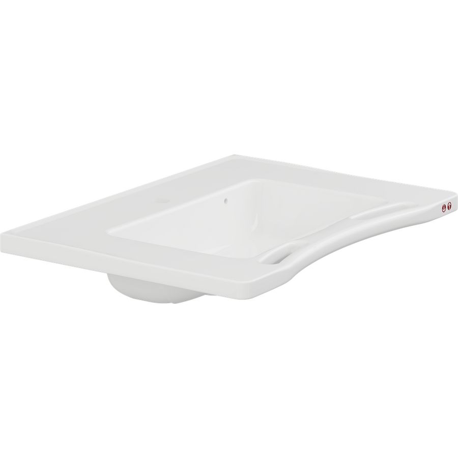 Wastafel met overloop 780x545x166mm MATRiX MEDIUM