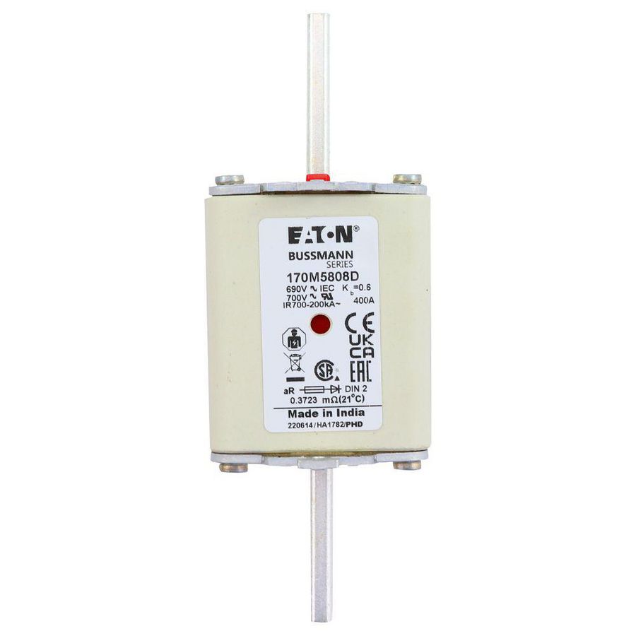Zekering hoge snelheid 400A AC 690V 200kA 2 aR IEC VVE=3
