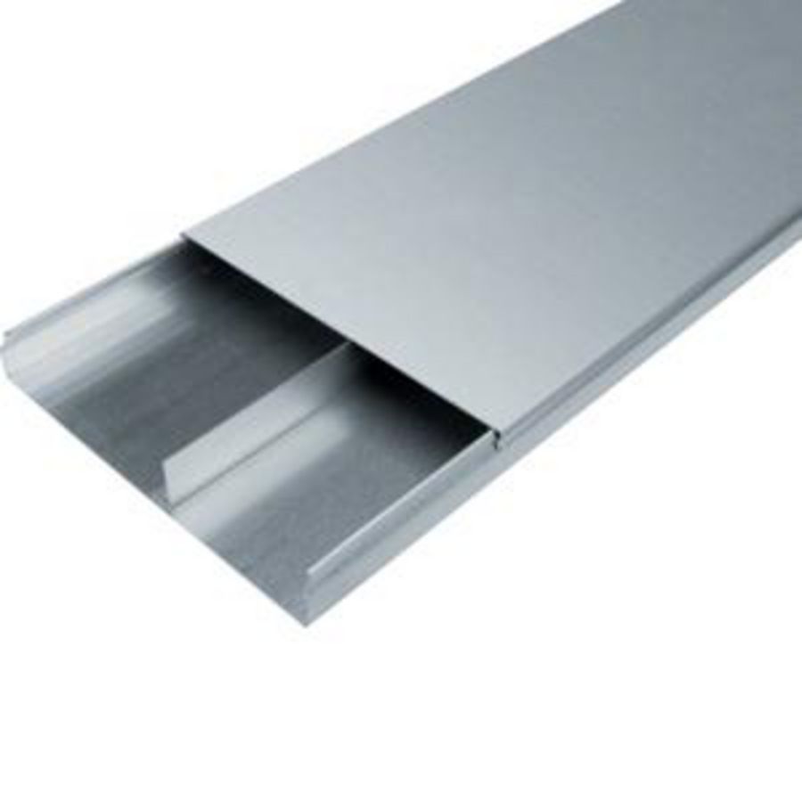 Vloergoot verzonken 2-compartimenten 340x48mm staal VVE=2