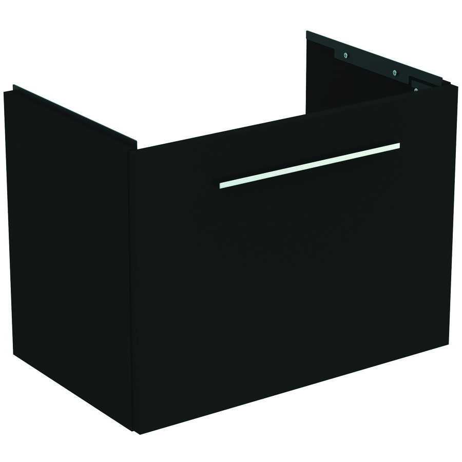 Wastafelmeubel I.LIFE-S 60cm 1x la mat carbon donkergrijs