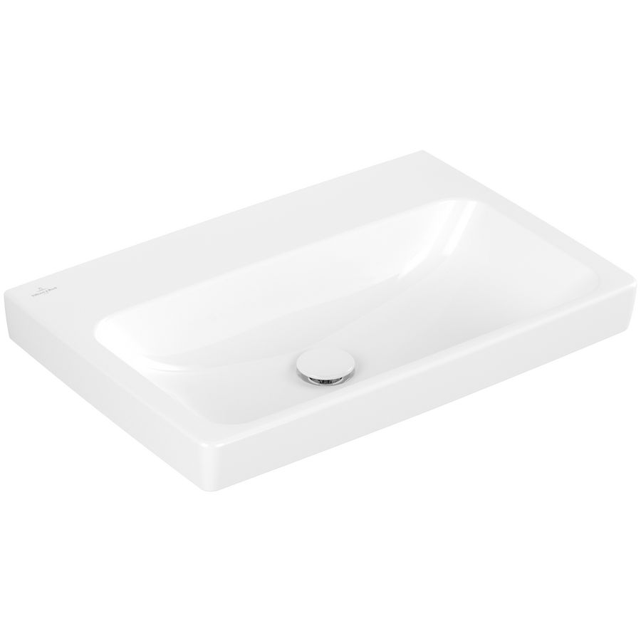 Wastafel Architectura 650x445mm wit Alpin CeramicPlus 4A87KFR1