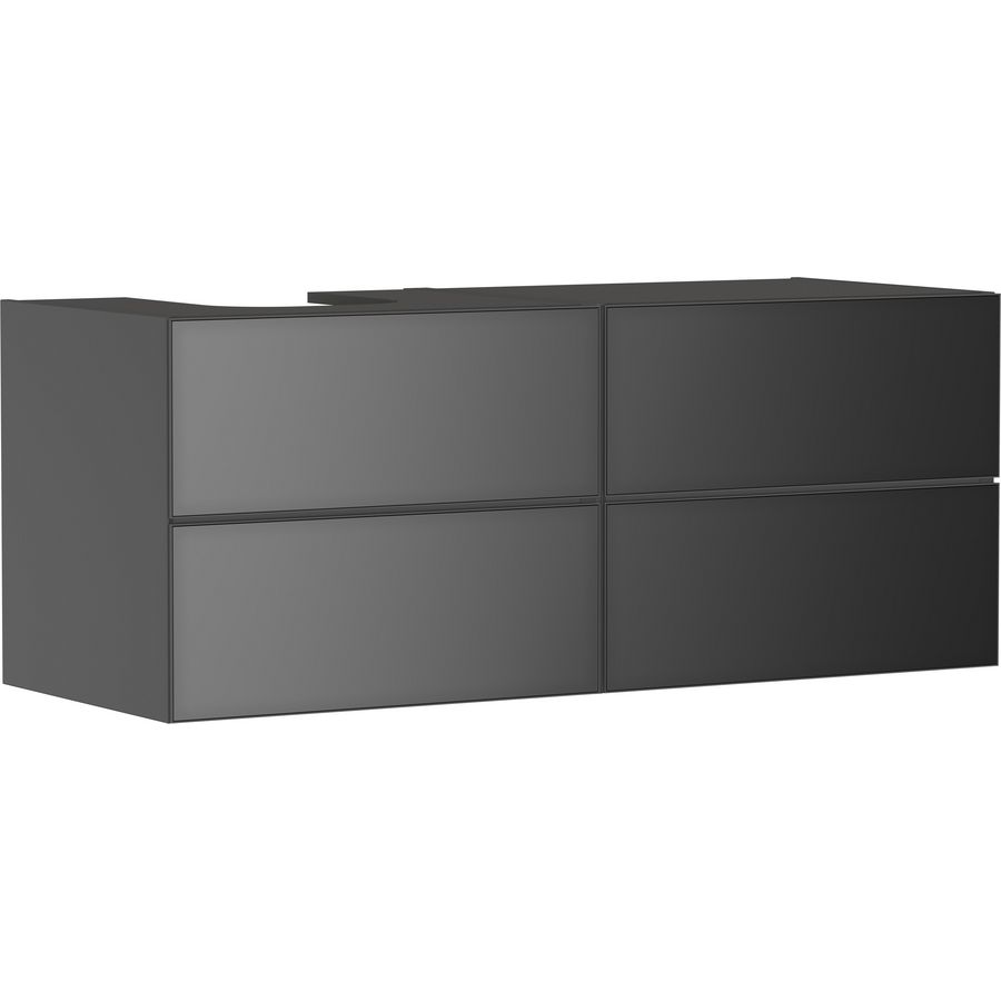 Onderkast Slate Matt Grey / front metallic slate grey 1370x550mm 4x la Cons.L Xevolos E 54238770