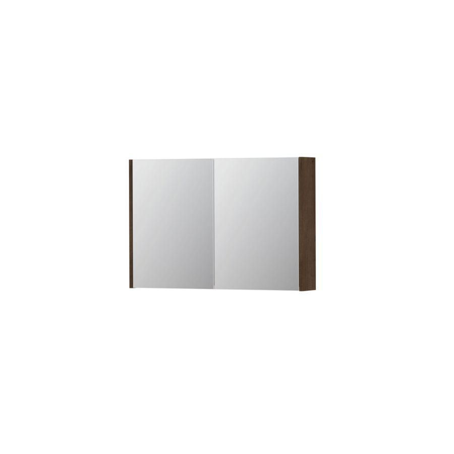 INK SPK1 Spiegelkast 2 dr Chocolate fineer 90x60