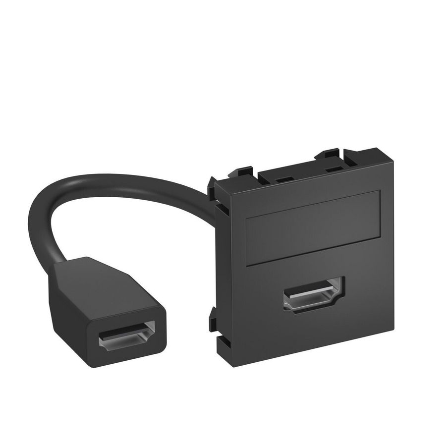Draagplaat HDMI kabel connector-connector 45x45mm 6104829