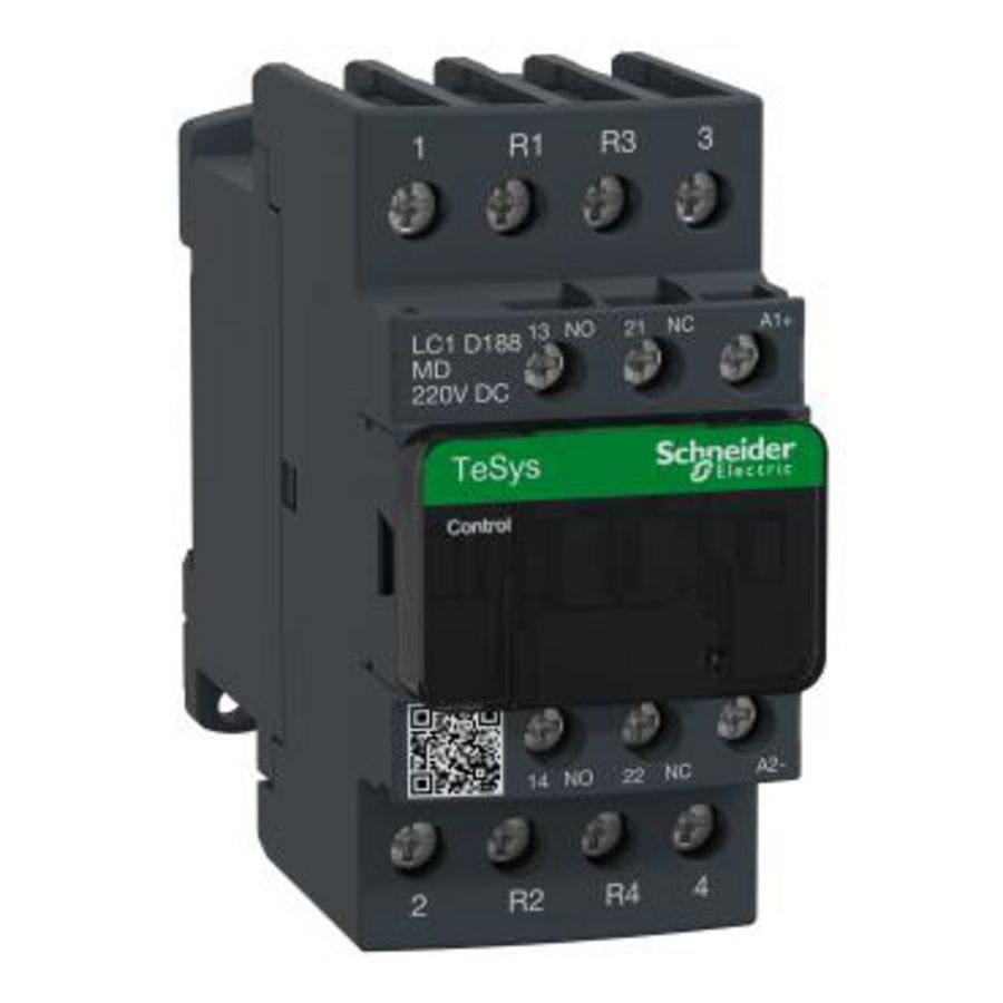 Contactor 2M+2V HC M+V AC-1<=440V 32A Stuurspanning D