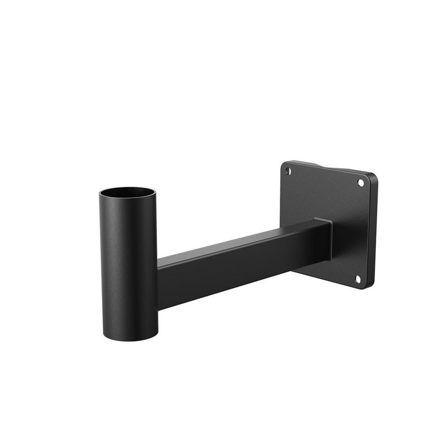 Lampenkop muursteun zwart