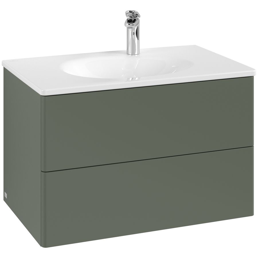 Wastafelonderkast Antao 788x504x496mm L.Green Matt Lacquer K04000HL