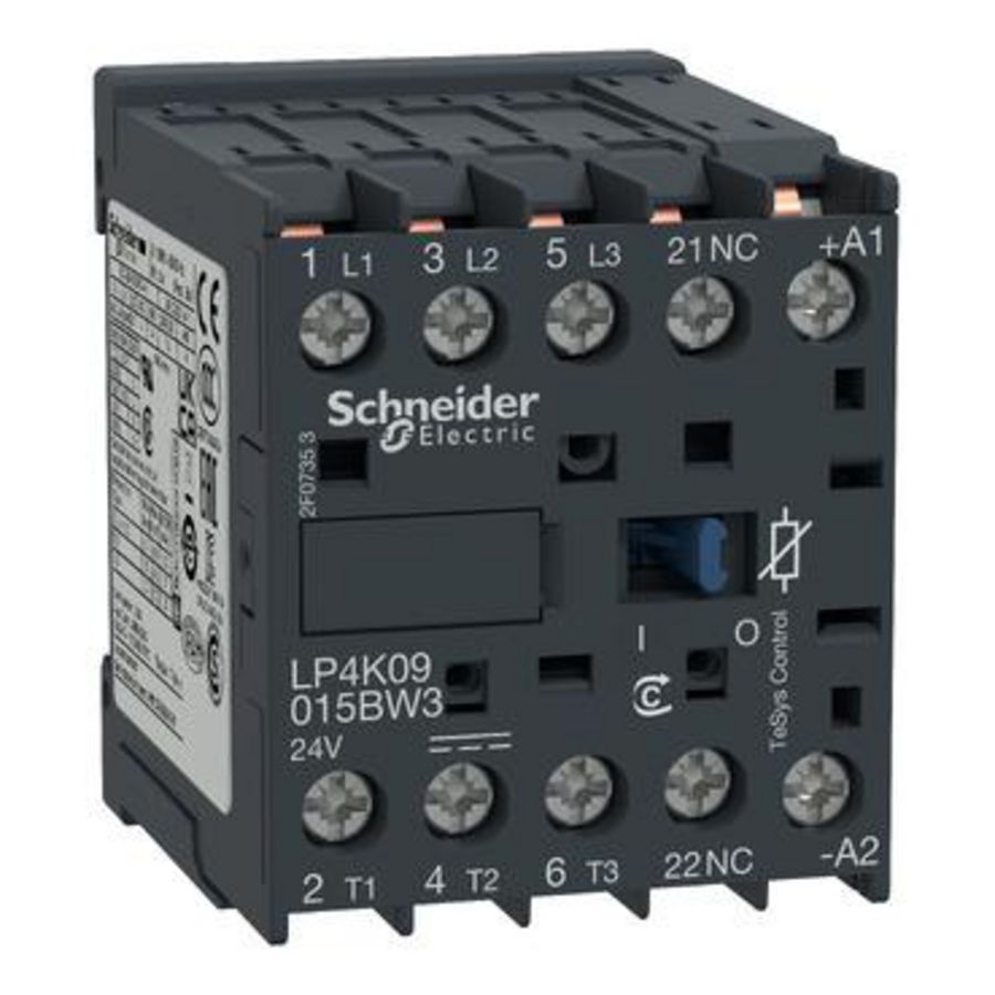 Contactor 3M HC 1V AC-3<=440V 9A Stuurspanning 24V D K